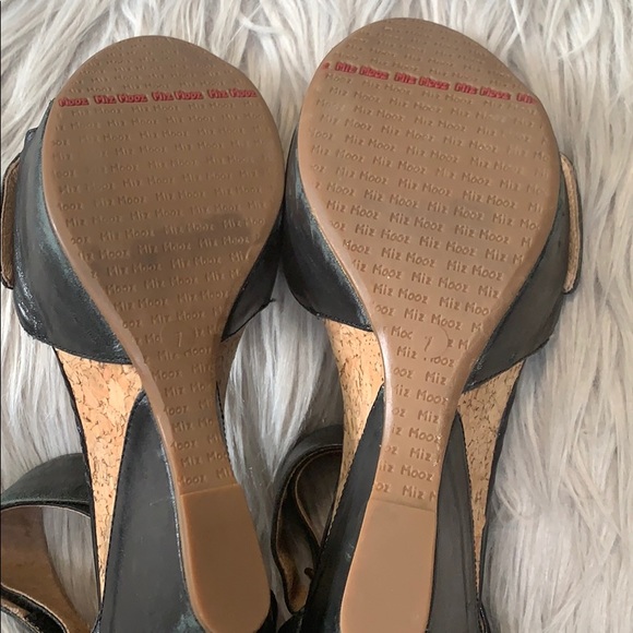 Miz Mooz strap wedge sandals - Picture 4 of 5